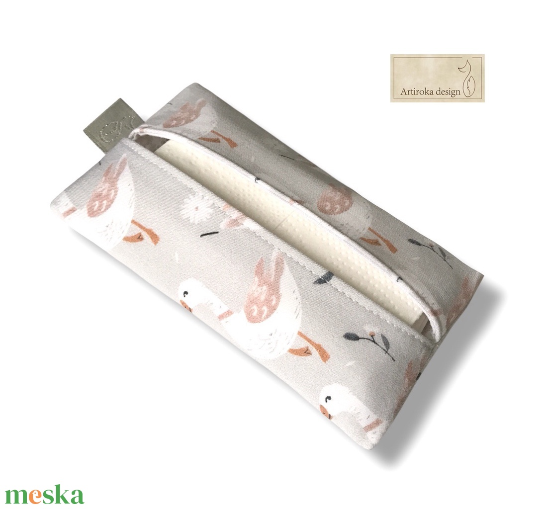 Liba mintás papírzsebkendő tartó - Artiroka design - táska & tok - pénztárca & más tok - zsebkendőtartó tok - Meska.hu Liba mintás papírzsebkendő tartó - Artiroka design - táska & tok - pénztárca & más tok - zsebkendőtartó tok - Meska.hu