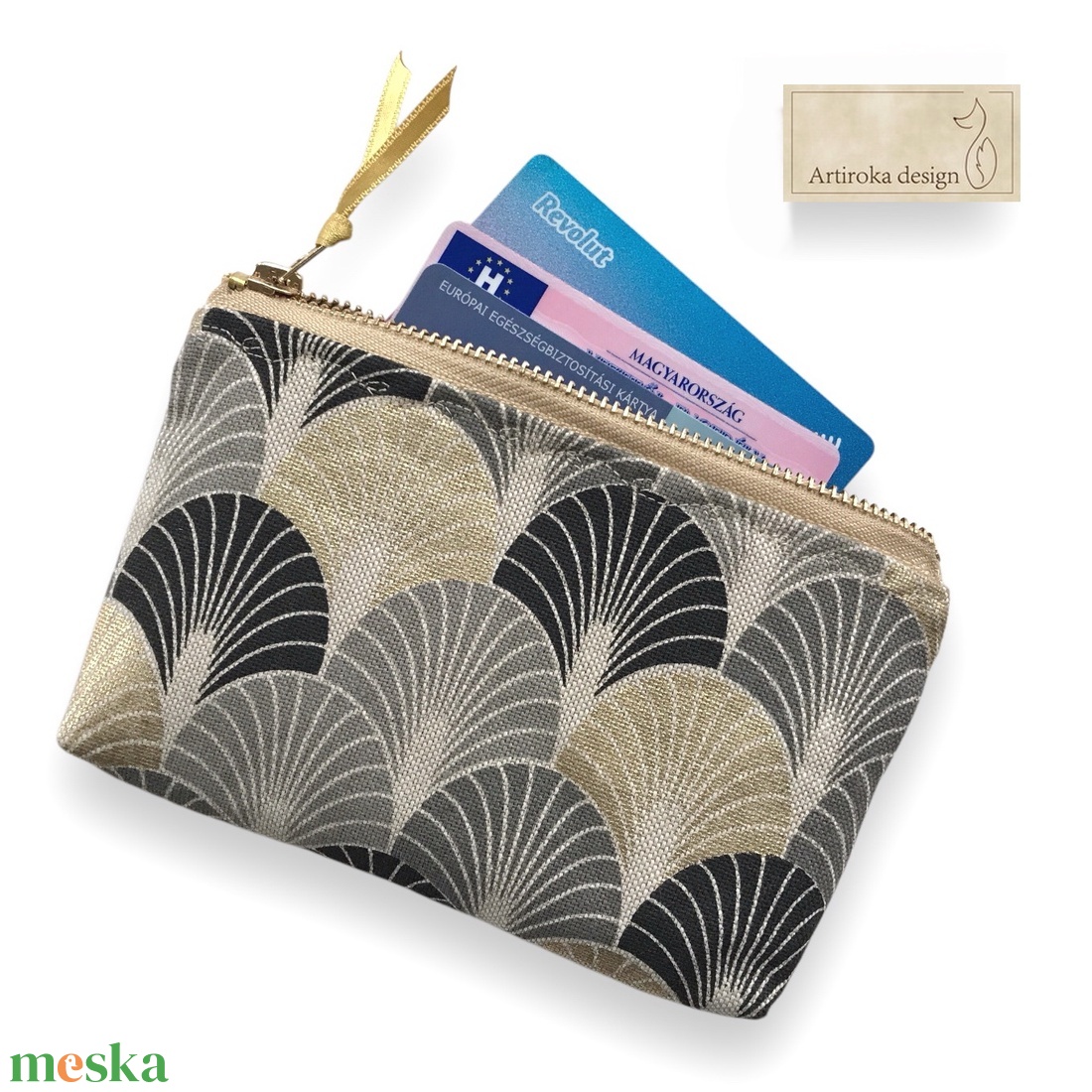Art Deco mintás elegáns irattartó pénztárca - Artiroka design - táska & tok - pénztárca & más tok - pénztárca - női pénztárca - Meska.hu Art Deco mintás elegáns irattartó pénztárca - Artiroka design - táska & tok - pénztárca & más tok - pénztárca - női pénztárca - Meska.hu