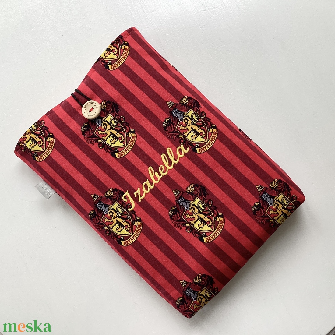 Harry Potter  Griffendél címer mintás prémium KÖNYVTOK  - Artiroka design - könyv & zene - könyvtok - Meska.hu