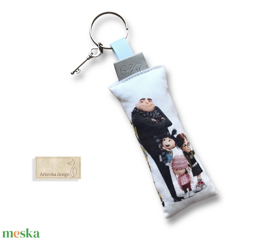 Gru és Minyonok mintás kulcstartó - táska & tok - kulcstartó & táskadísz - kulcstartó - Meska.hu Gru és Minyonok mintás kulcstartó - táska & tok - kulcstartó & táskadísz - kulcstartó - Meska.hu