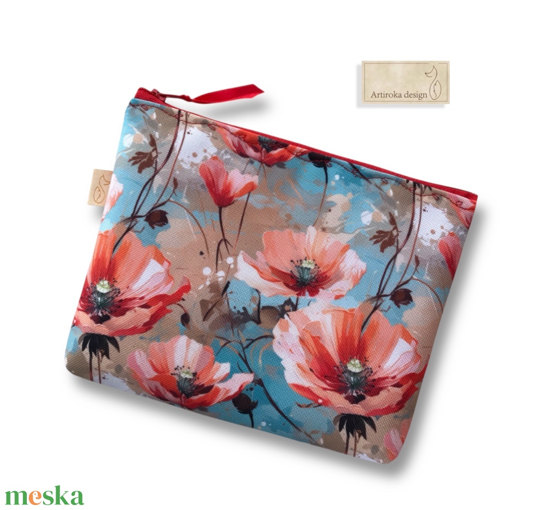 Pipacs mintás VÍZÁLLÓ nagyméretű neszesszer - Artiroka design - táska & tok - neszesszer - Meska.hu Pipacs mintás VÍZÁLLÓ nagyméretű neszesszer - Artiroka design - táska & tok - neszesszer - Meska.hu