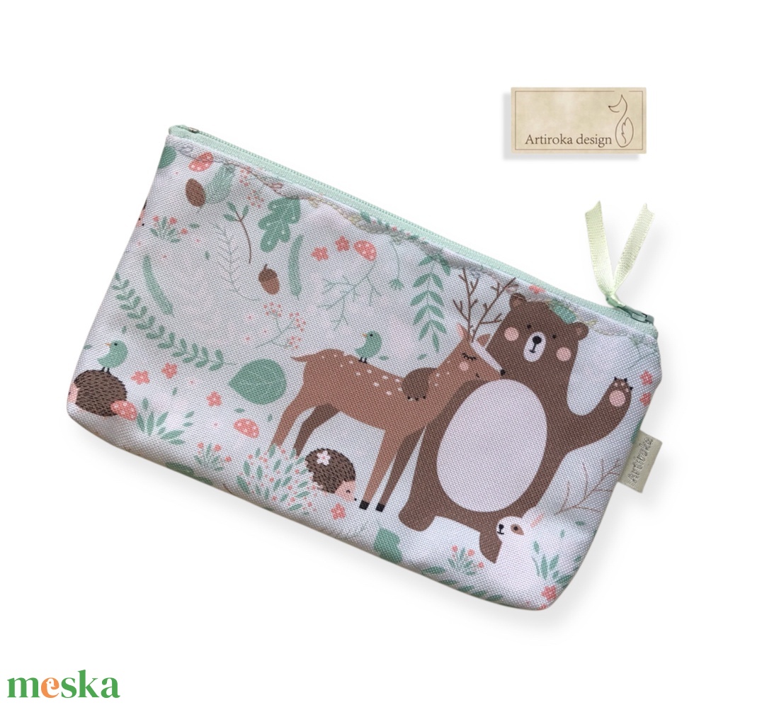 VÍZÁLLÓ tolltartó neszesszer, szemüvegtok - maci, őzike, róka, süni, nyuszi és kismadár - Artiroka design - táska & tok - neszesszer - Meska.hu VÍZÁLLÓ tolltartó neszesszer, szemüvegtok - maci, őzike, róka, süni, nyuszi és kismadár - Artiroka design - táska & tok - neszesszer - Meska.hu