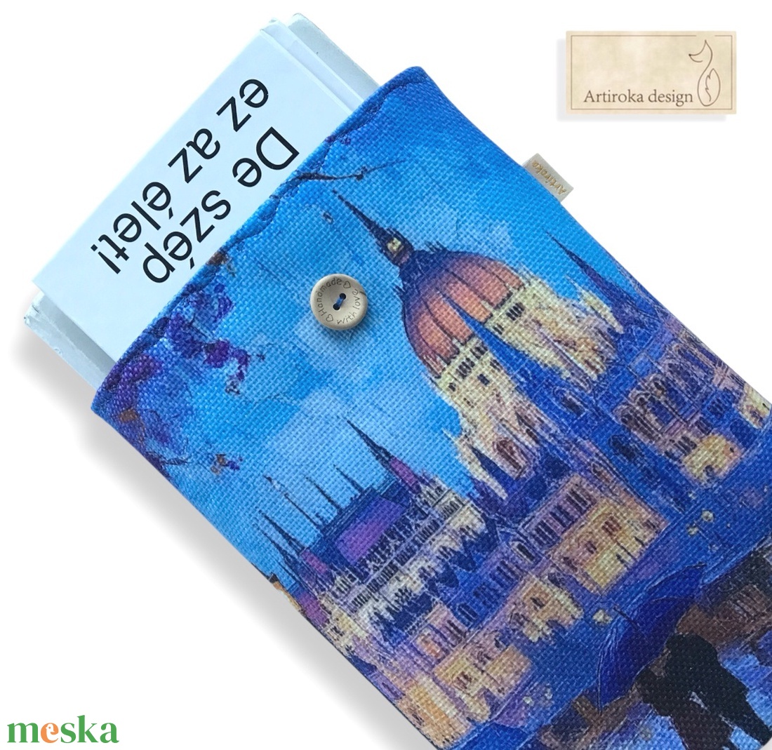 Budapest, esti holdfényben mintás egyedi KÖNYVTOK - Artiroka design - könyv & zene - könyvtok - Meska.hu Budapest, esti holdfényben mintás egyedi KÖNYVTOK - Artiroka design - könyv & zene - könyvtok - Meska.hu