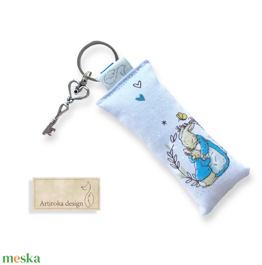 Nyuszi mama ölelése mintás kulcstartó - Artiroka design - táska & tok - kulcstartó & táskadísz - kulcstartó - Meska.hu Nyuszi mama ölelése mintás kulcstartó - Artiroka design - táska & tok - kulcstartó & táskadísz - kulcstartó - Meska.hu