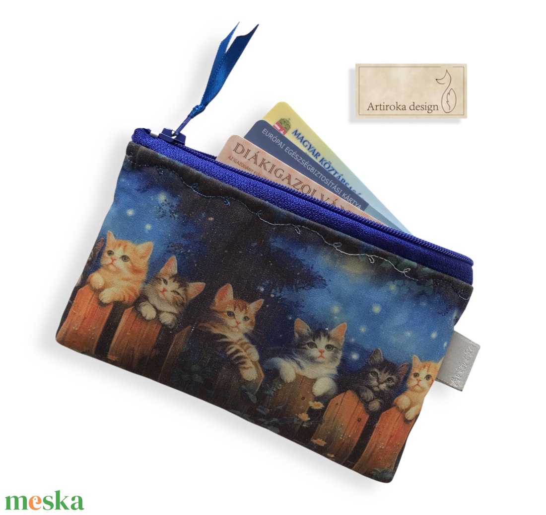 Kiváncsi cicák mintás prémium irattartó pénztárca - Artiroka design - táska & tok - pénztárca & más tok - pénztárca - női pénztárca - Meska.hu Kiváncsi cicák mintás prémium irattartó pénztárca - Artiroka design - táska & tok - pénztárca & más tok - pénztárca - női pénztárca - Meska.hu