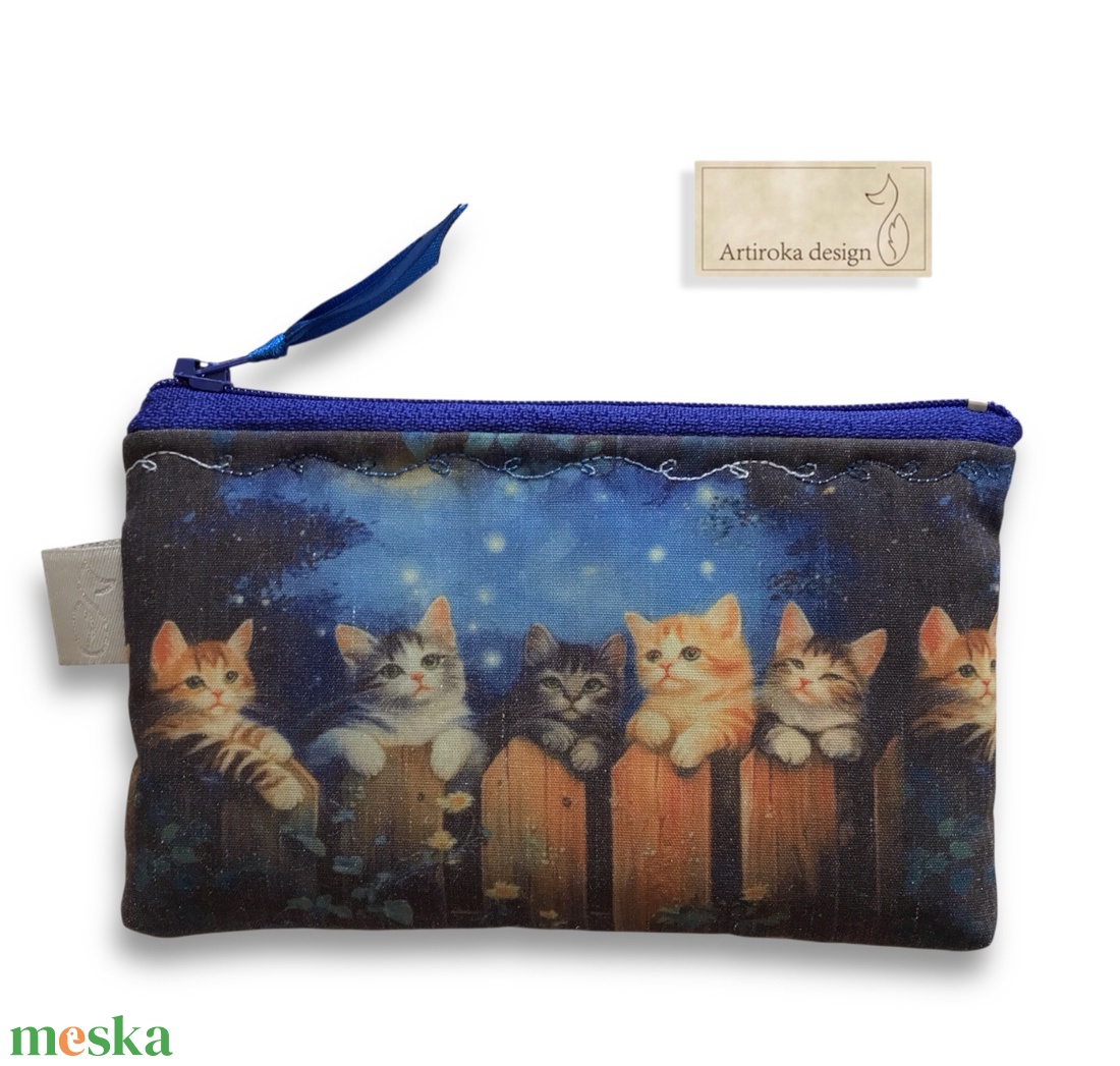 Kiváncsi cicák mintás prémium irattartó pénztárca - Artiroka design - táska & tok - pénztárca & más tok - pénztárca - női pénztárca - Meska.hu Kiváncsi cicák mintás prémium irattartó pénztárca - Artiroka design - táska & tok - pénztárca & más tok - pénztárca - női pénztárca - Meska.hu
