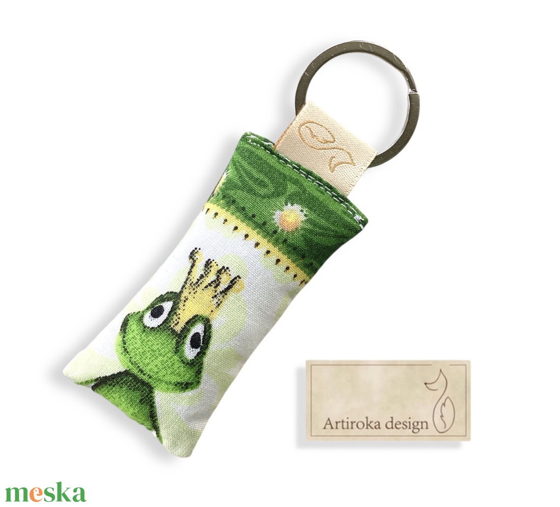 Béka király mintás kulcstartó - Artiroka design - táska & tok - kulcstartó & táskadísz - kulcstartó - Meska.hu Béka király mintás kulcstartó - Artiroka design - táska & tok - kulcstartó & táskadísz - kulcstartó - Meska.hu
