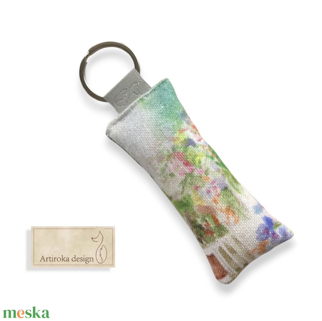 Titkos kert mintás kulcstartó  - Artiroka design - táska & tok - kulcstartó & táskadísz - kulcstartó - Meska.hu