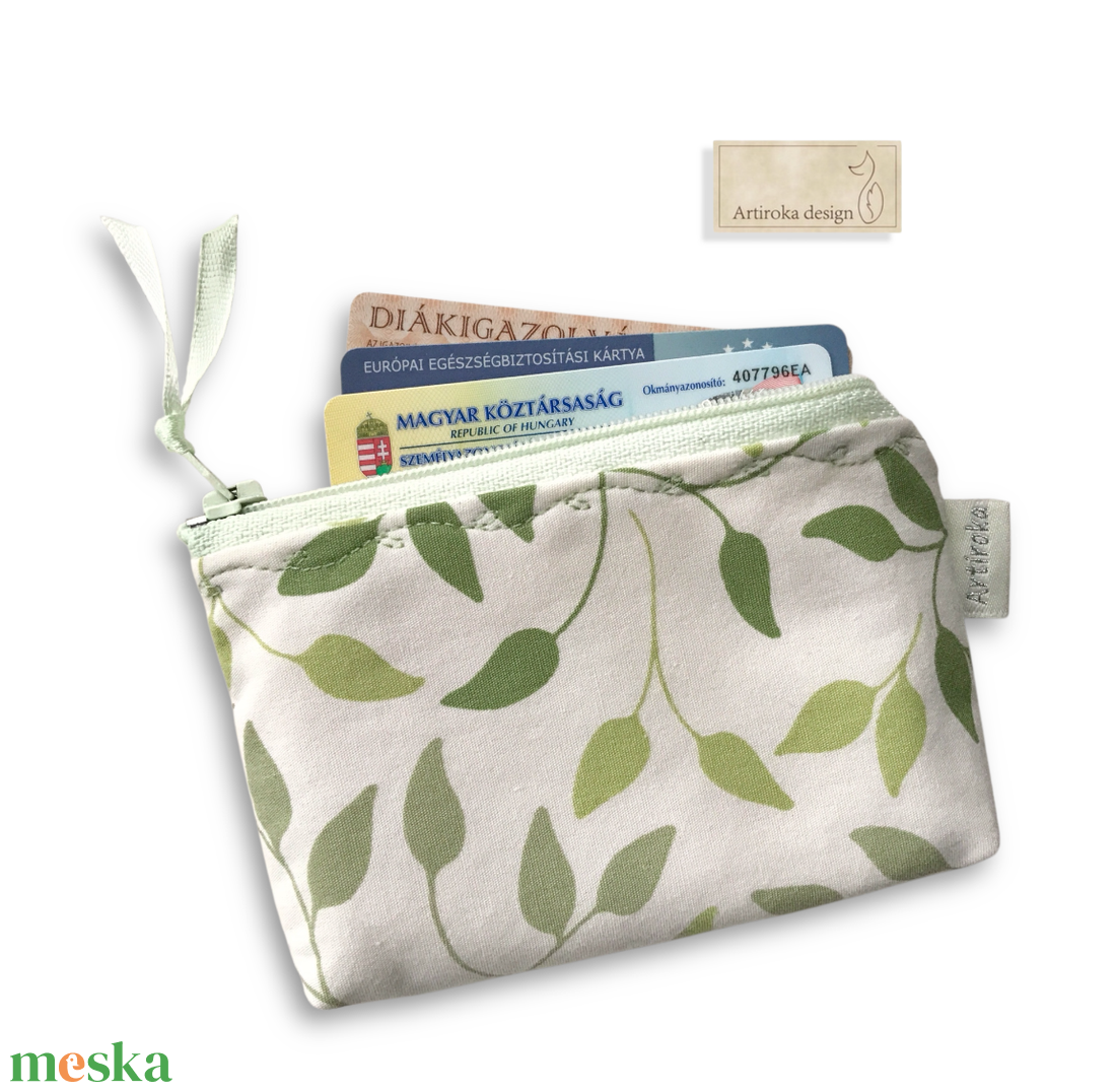 Falevél mintás irattartó pénztárca - Artiroka design - táska & tok - pénztárca & más tok - kártyatartó & irattartó - Meska.hu Falevél mintás irattartó pénztárca - Artiroka design - táska & tok - pénztárca & más tok - kártyatartó & irattartó - Meska.hu
