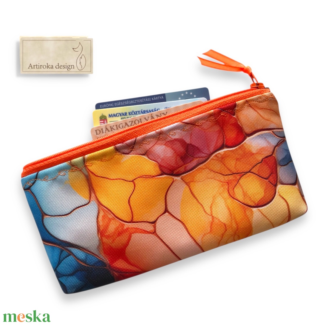 Színes varázslat mintás tolltartó neszesszer vagy szemüvegtok - Artiroka design  - táska & tok - neszesszer - Meska.hu
