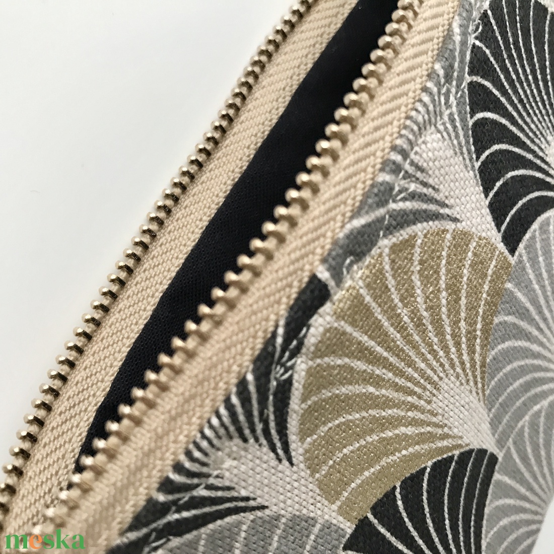 Art Deco mintás elegáns irattartó pénztárca - Artiroka design - táska & tok - pénztárca & más tok - pénztárca - női pénztárca - Meska.hu