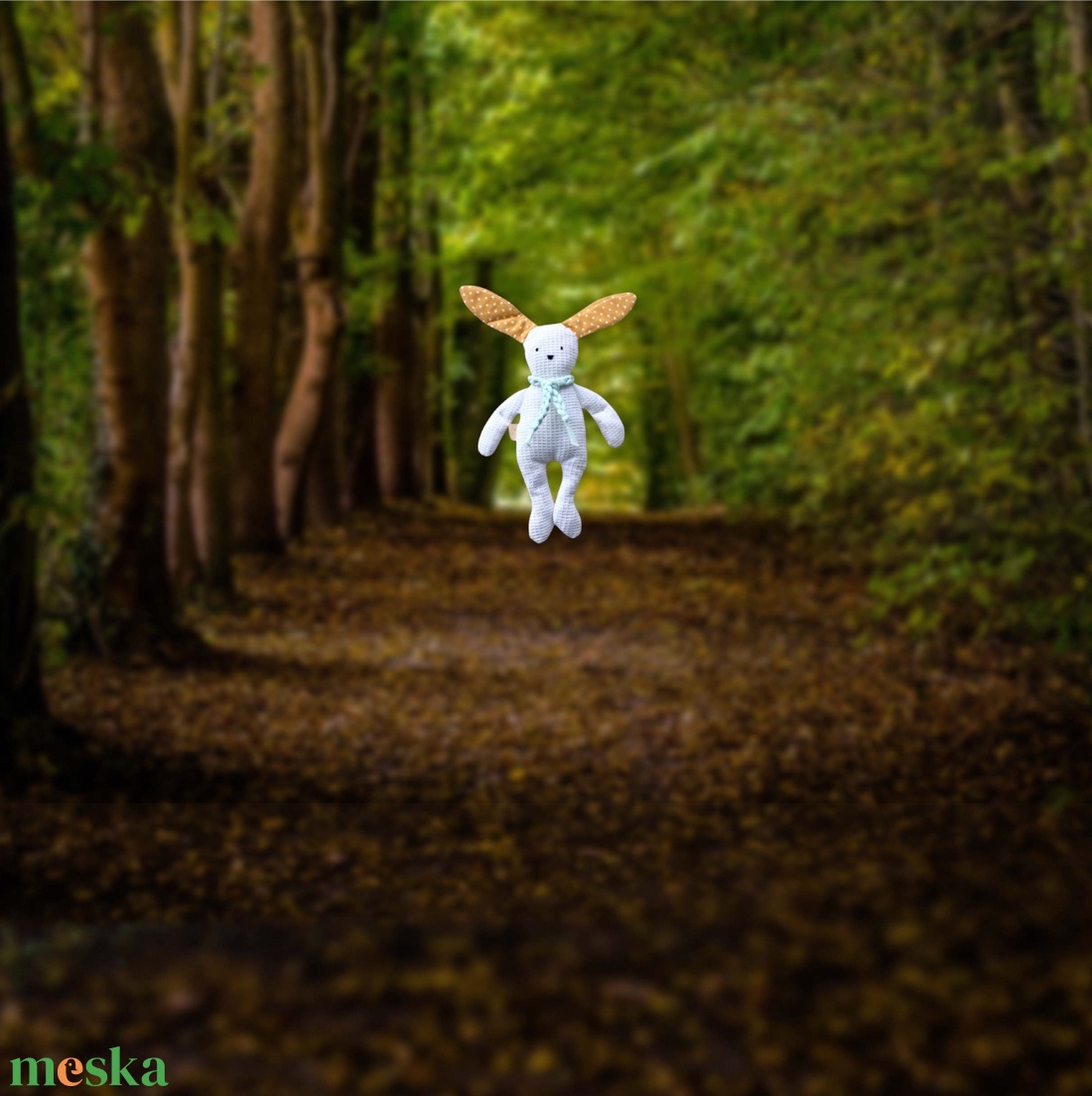  Csillagos fülű nyuszi - egyedi kézműves nyuszi játék  - Artiroka design - játék & sport - plüssállat & játékfigura - nyuszi - Meska.hu