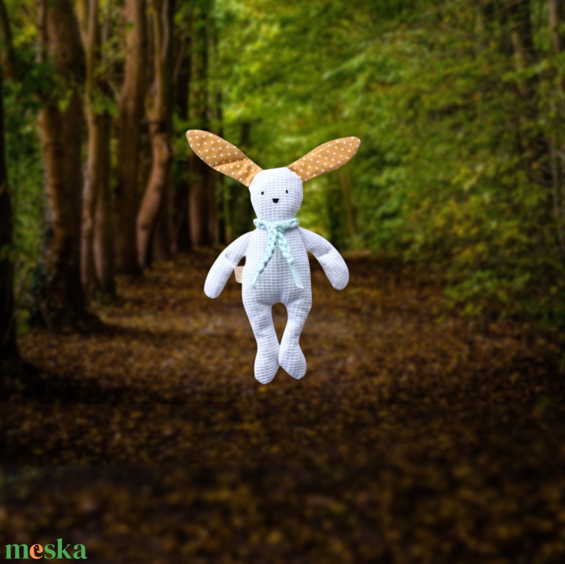  Csillagos fülű nyuszi - egyedi kézműves nyuszi játék  - Artiroka design - játék & sport - plüssállat & játékfigura - nyuszi - Meska.hu