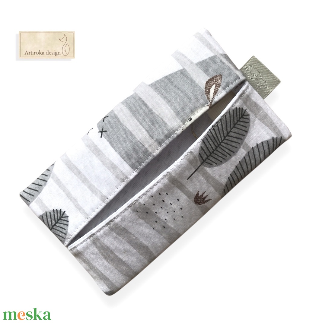 Róka mintás kulcstartó - Artiroka design - táska & tok - kulcstartó & táskadísz - kulcstartó - Meska.hu