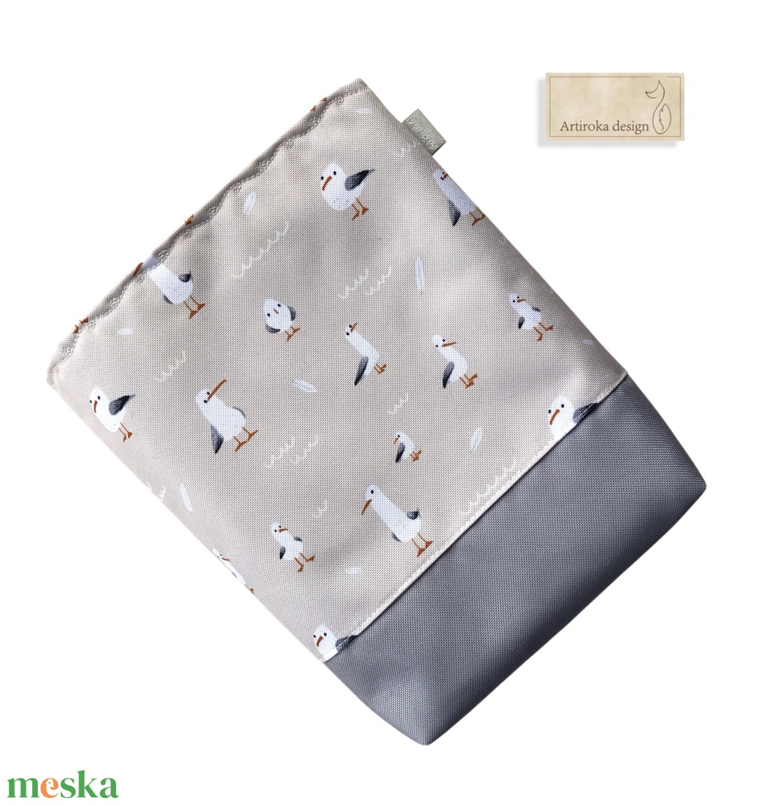 Bélelt könyvtok - vastag könyvekhez vízálló textilből talpvastagsággal - Artiroka design - könyv & zene - könyvtok - Meska.hu