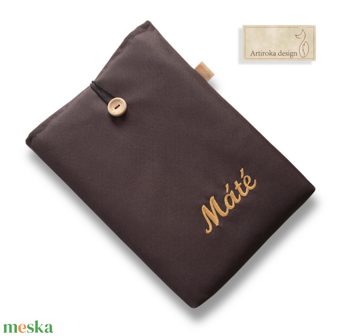 KÖNYVTOK - vízálló egyszínű textilből egy általad választott színben - Artiroka design - könyv & zene - könyvtok - Meska.hu