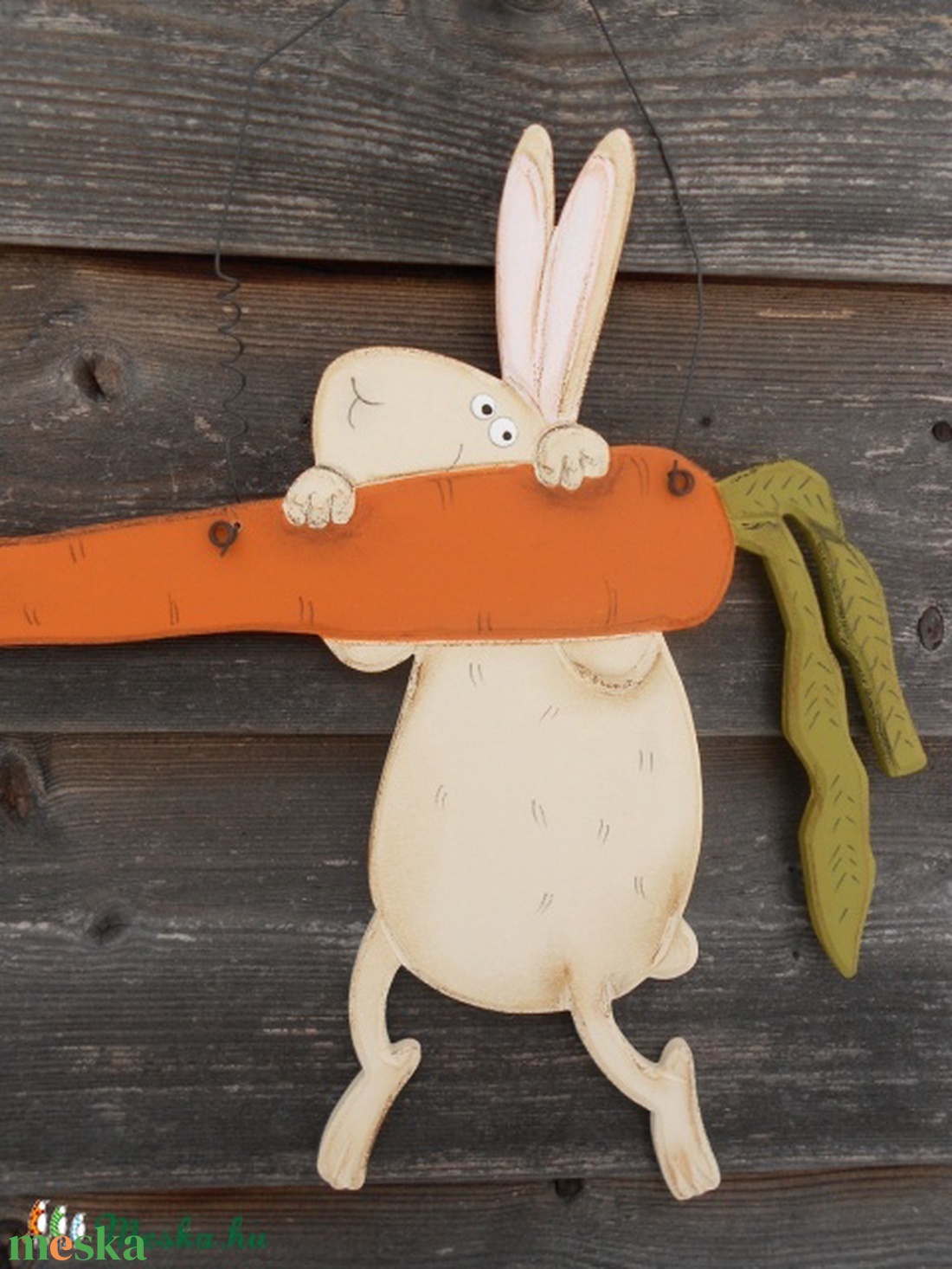 nyúl répával - baba - mama - babaemlékek - bababejelentők - Meska.hu