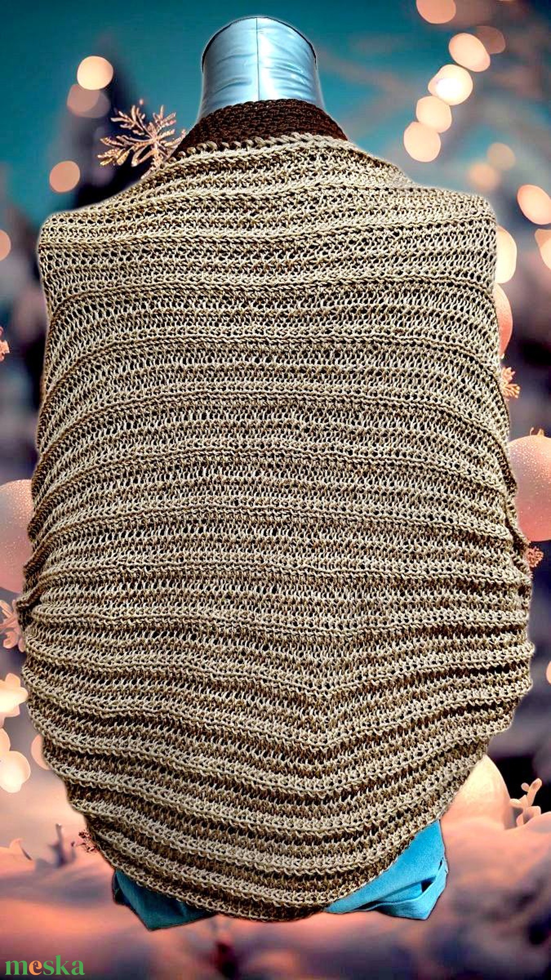 Berni féle veddfelke barna (80) - ruha & divat - sál, sapka, kendő - vállkendő - Meska.hu