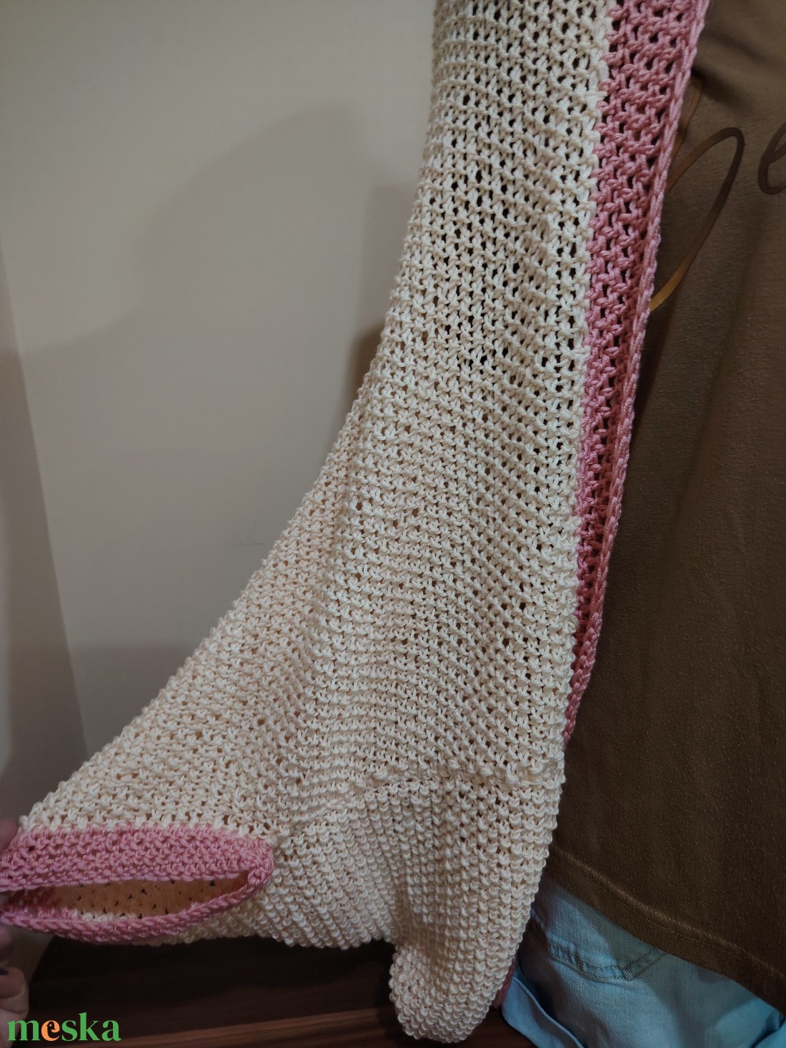 Berni féle veddfelke barack (76) - ruha & divat - sál, sapka, kendő - vállkendő - Meska.hu