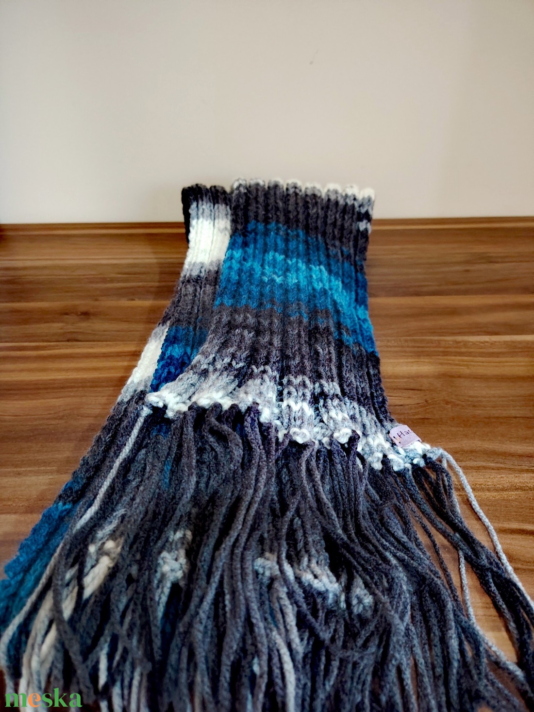 Téli tenger sál (69) - ruha & divat - sál, sapka, kendő - sál - Meska.hu