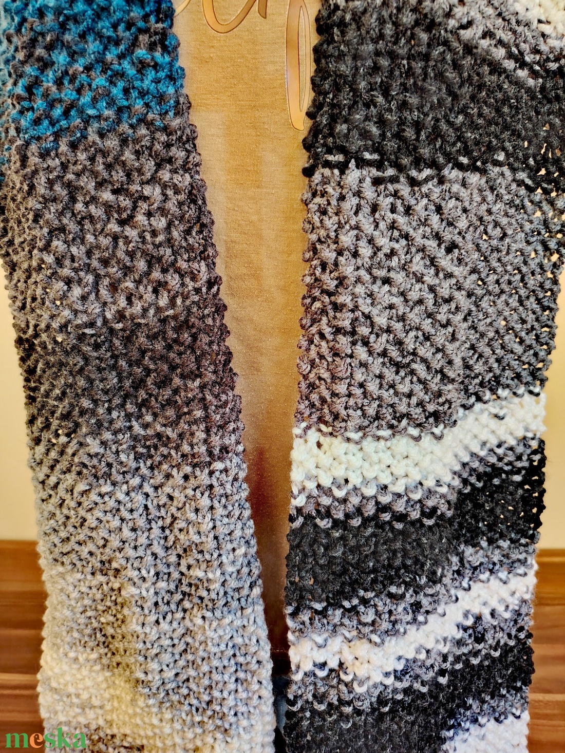 Téli köd sál (61) - ruha & divat - sál, sapka, kendő - sál - Meska.hu