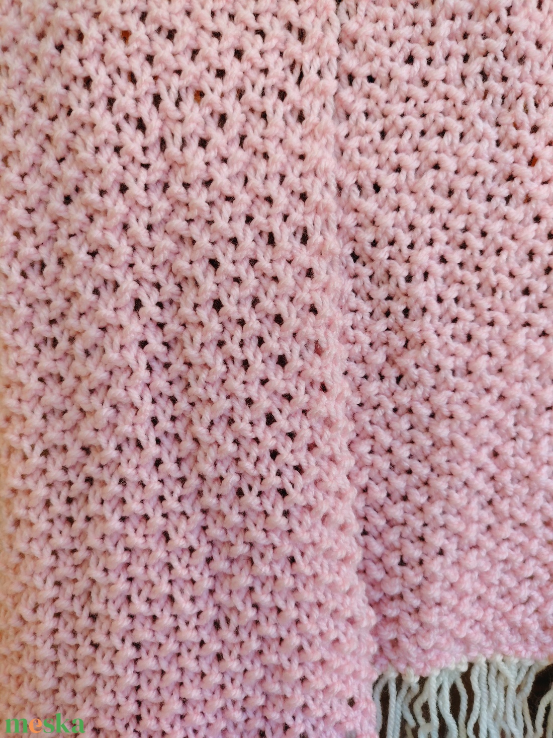 Baba pink álom sál (55) - ruha & divat - sál, sapka, kendő - sál - Meska.hu