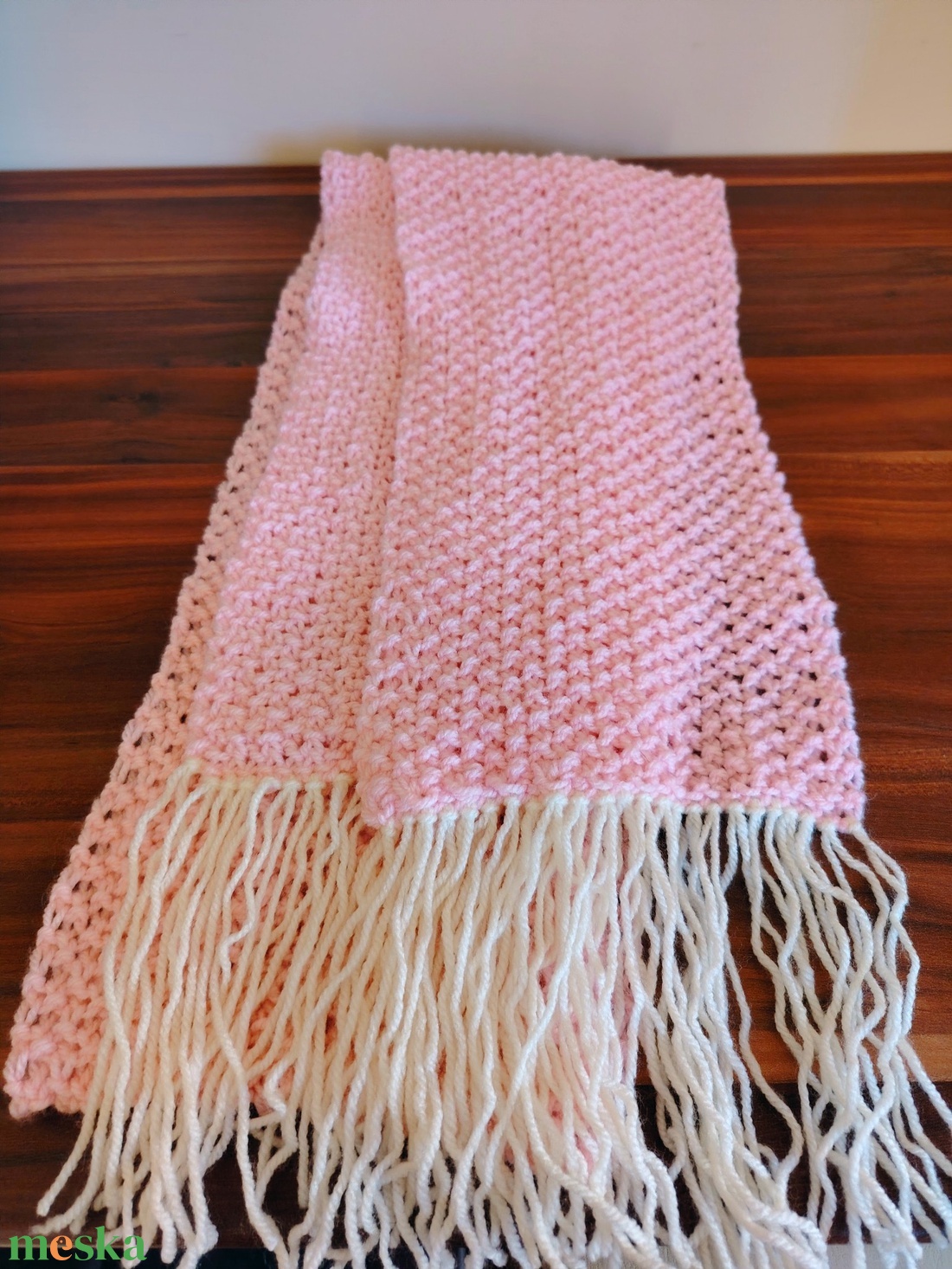 Baba pink álom sál (55) - ruha & divat - sál, sapka, kendő - sál - Meska.hu