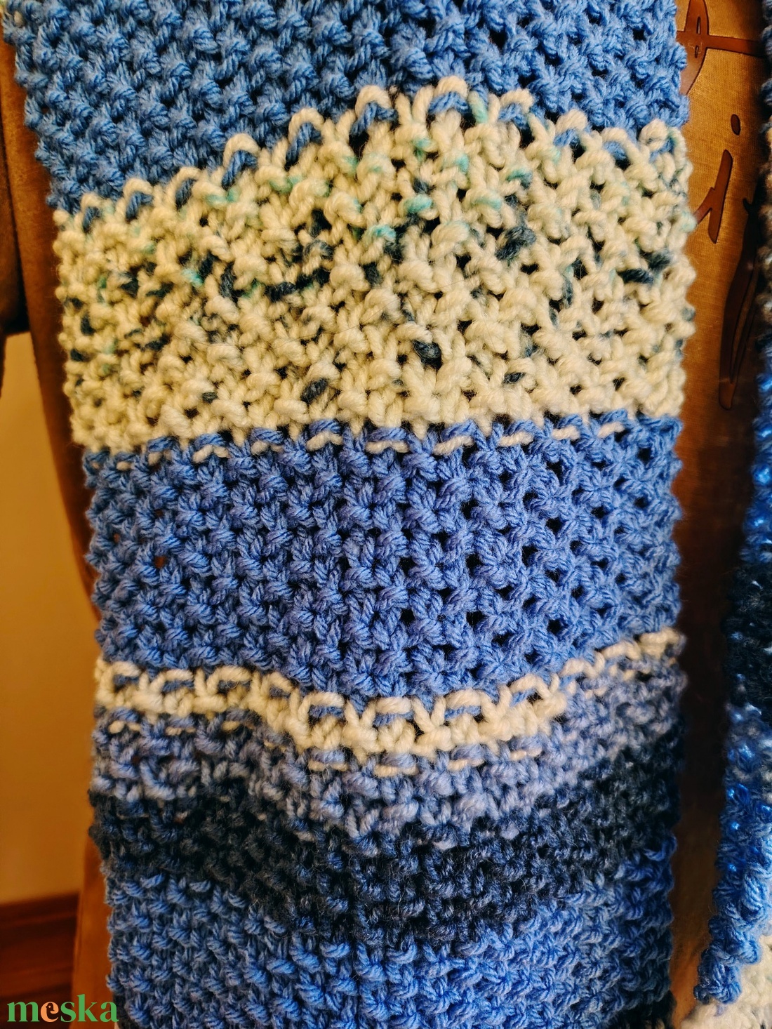 Fagyos reggel sál (52) - ruha & divat - sál, sapka, kendő - sál - Meska.hu