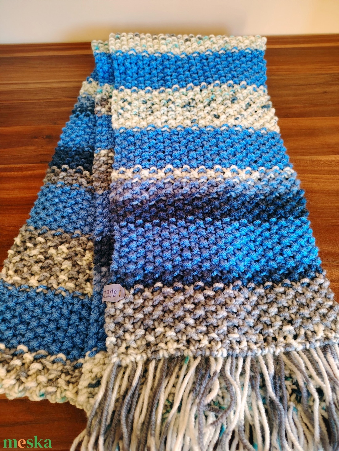 Fagyos reggel sál (52) - ruha & divat - sál, sapka, kendő - sál - Meska.hu