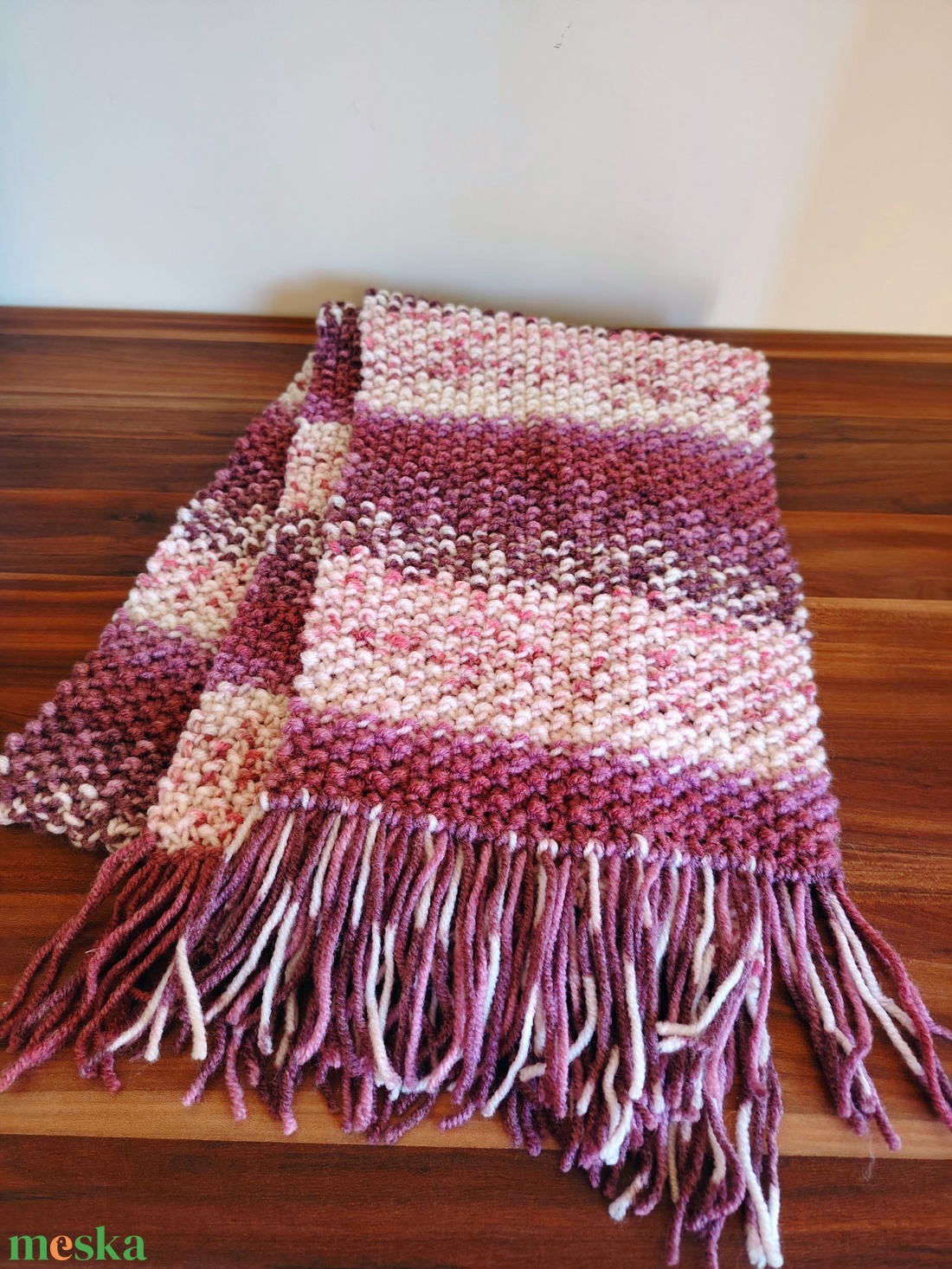 Bogyós gyümi sál (43) - ruha & divat - sál, sapka, kendő - sál - Meska.hu