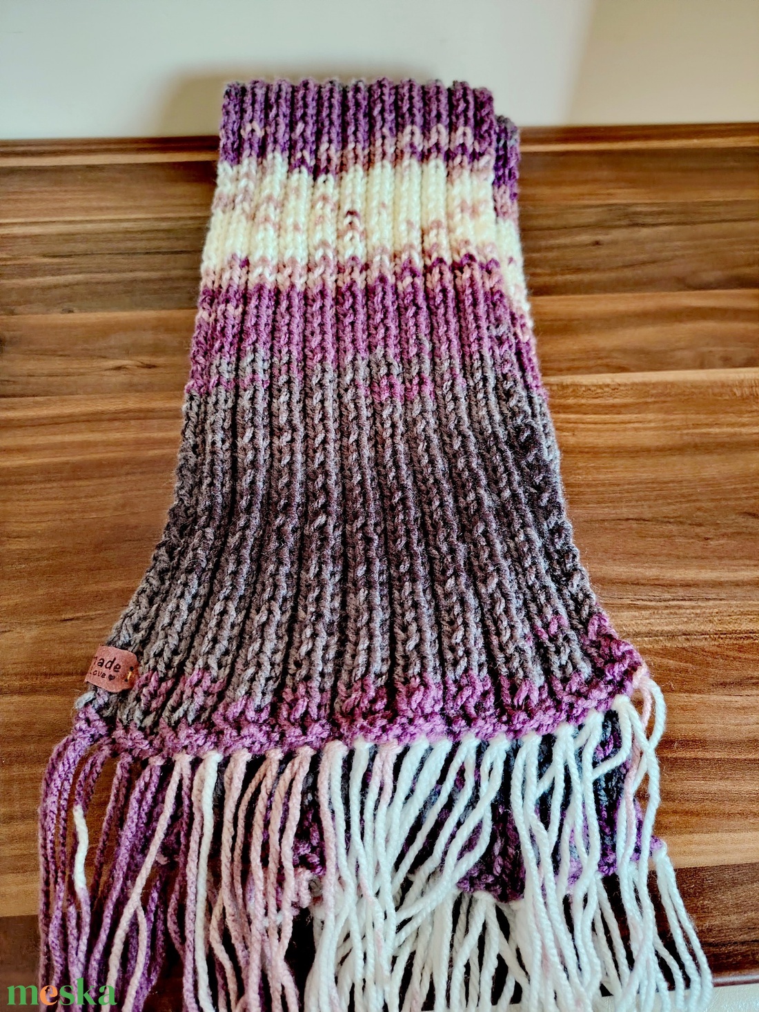 Összhang sál (5) - ruha & divat - sál, sapka, kendő - sál - Meska.hu