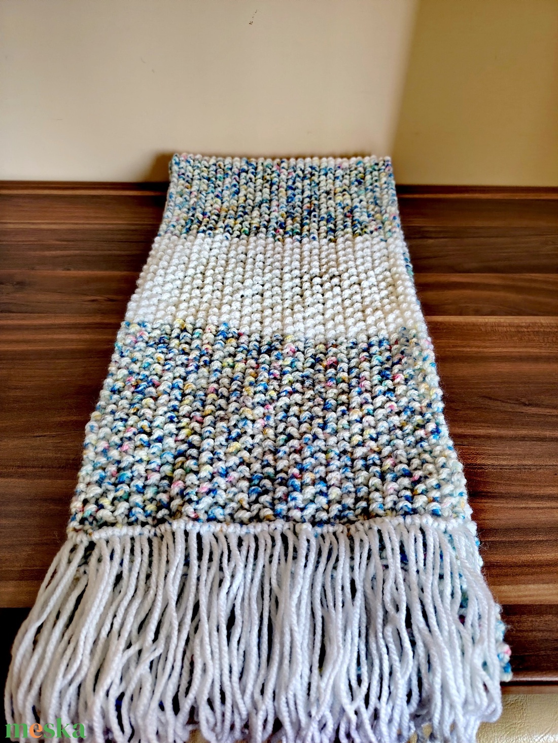 Színátmenet sál (7) - ruha & divat - sál, sapka, kendő - sál - Meska.hu