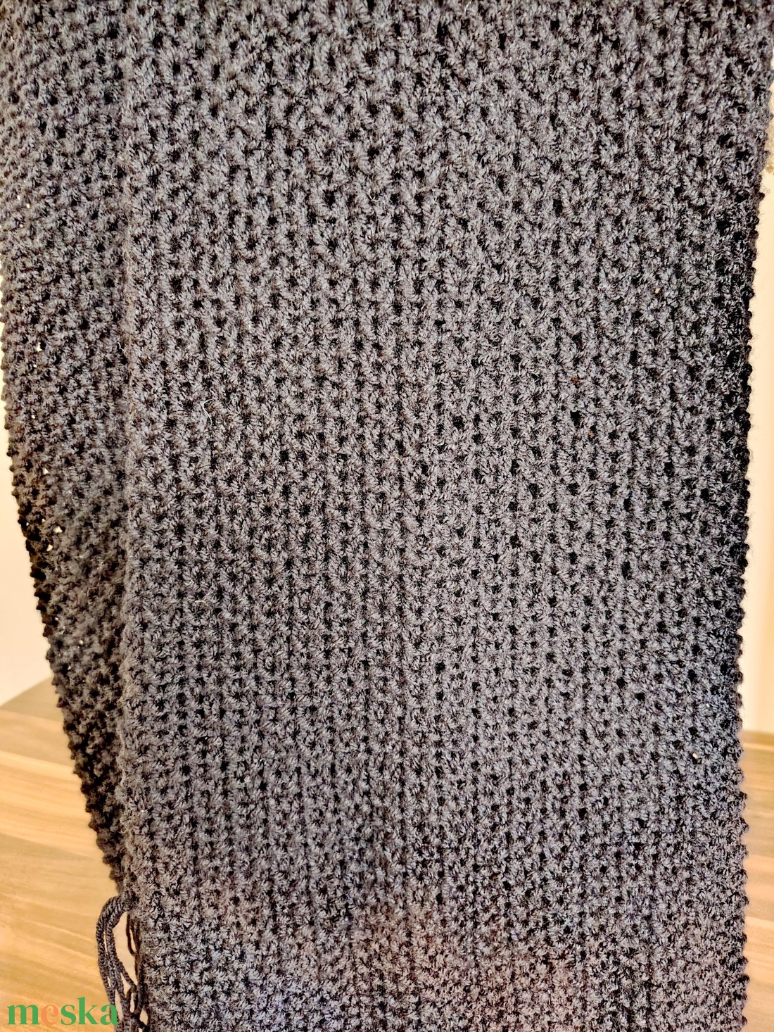 Fekete-fehér stóla (14) - ruha & divat - sál, sapka, kendő - sál - Meska.hu