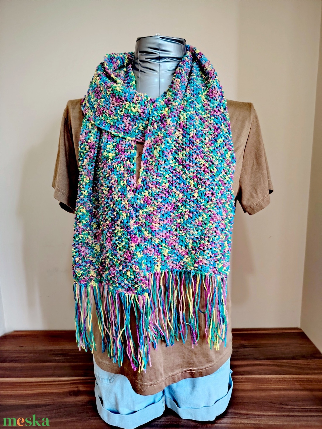 Bohém Élet sál (15) - ruha & divat - sál, sapka, kendő - sál - Meska.hu