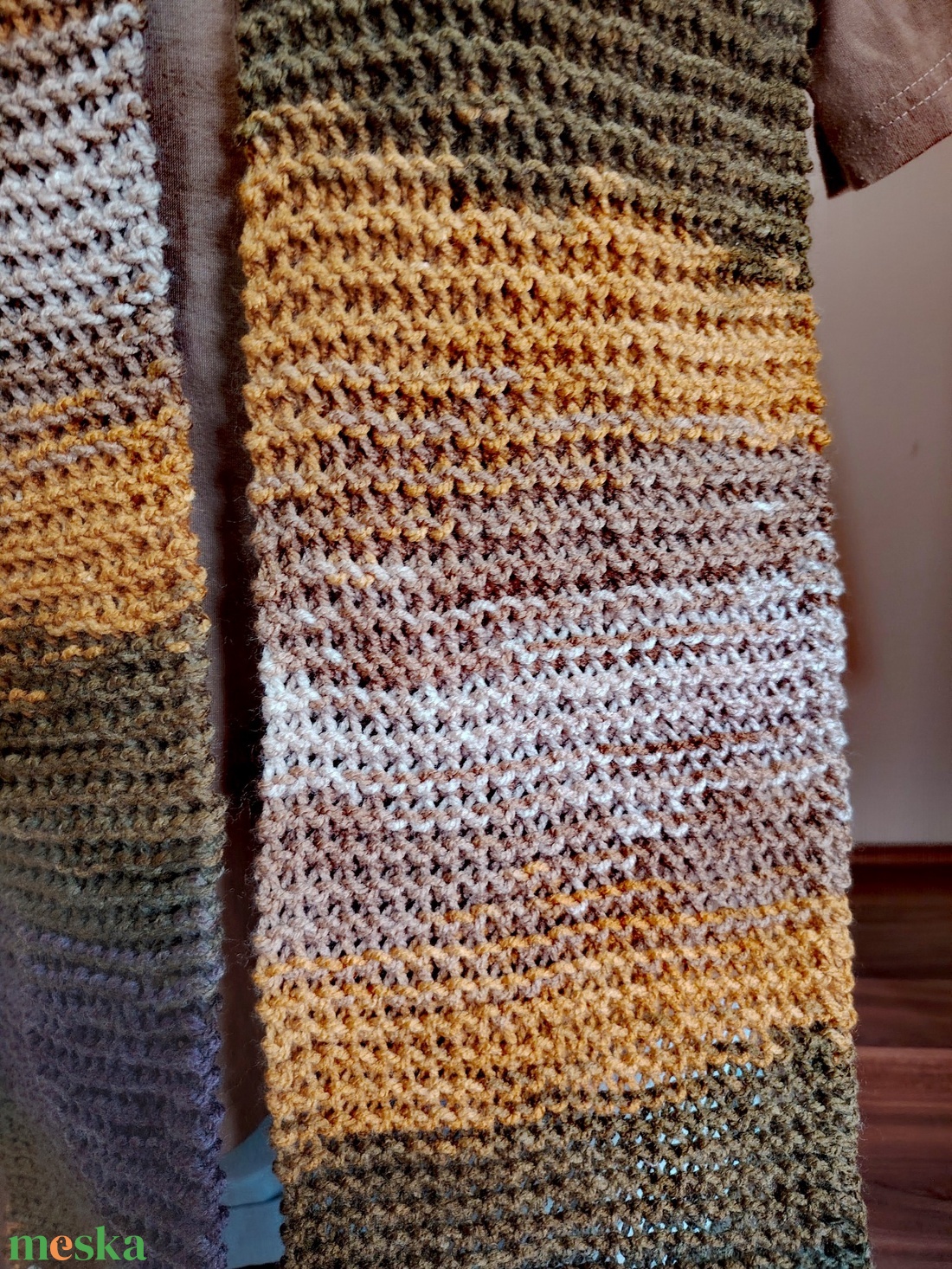 Tarka-barka sál (23) - ruha & divat - sál, sapka, kendő - sál - Meska.hu