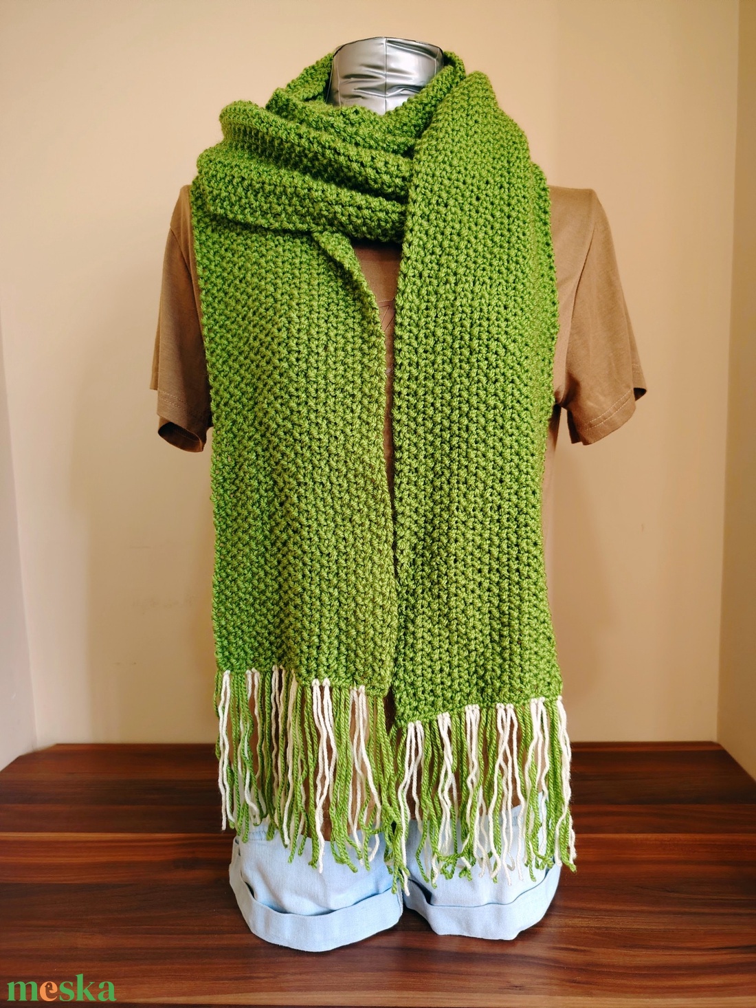 Ogre sál (26) - ruha & divat - sál, sapka, kendő - sál - Meska.hu