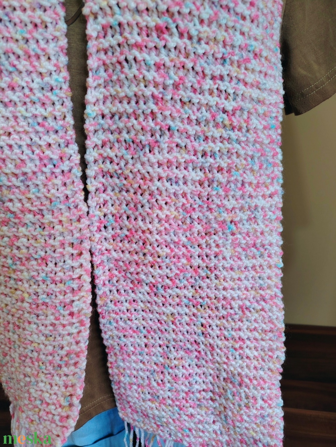 Cukorvarázs sál (27) - ruha & divat - sál, sapka, kendő - sál - Meska.hu