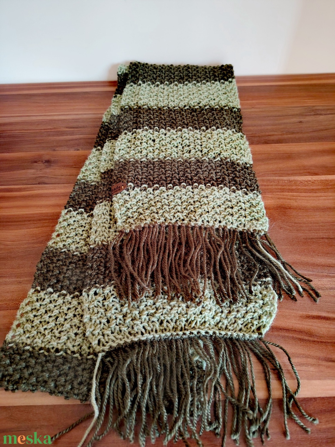 Vadászat sál (33) - ruha & divat - sál, sapka, kendő - sál - Meska.hu