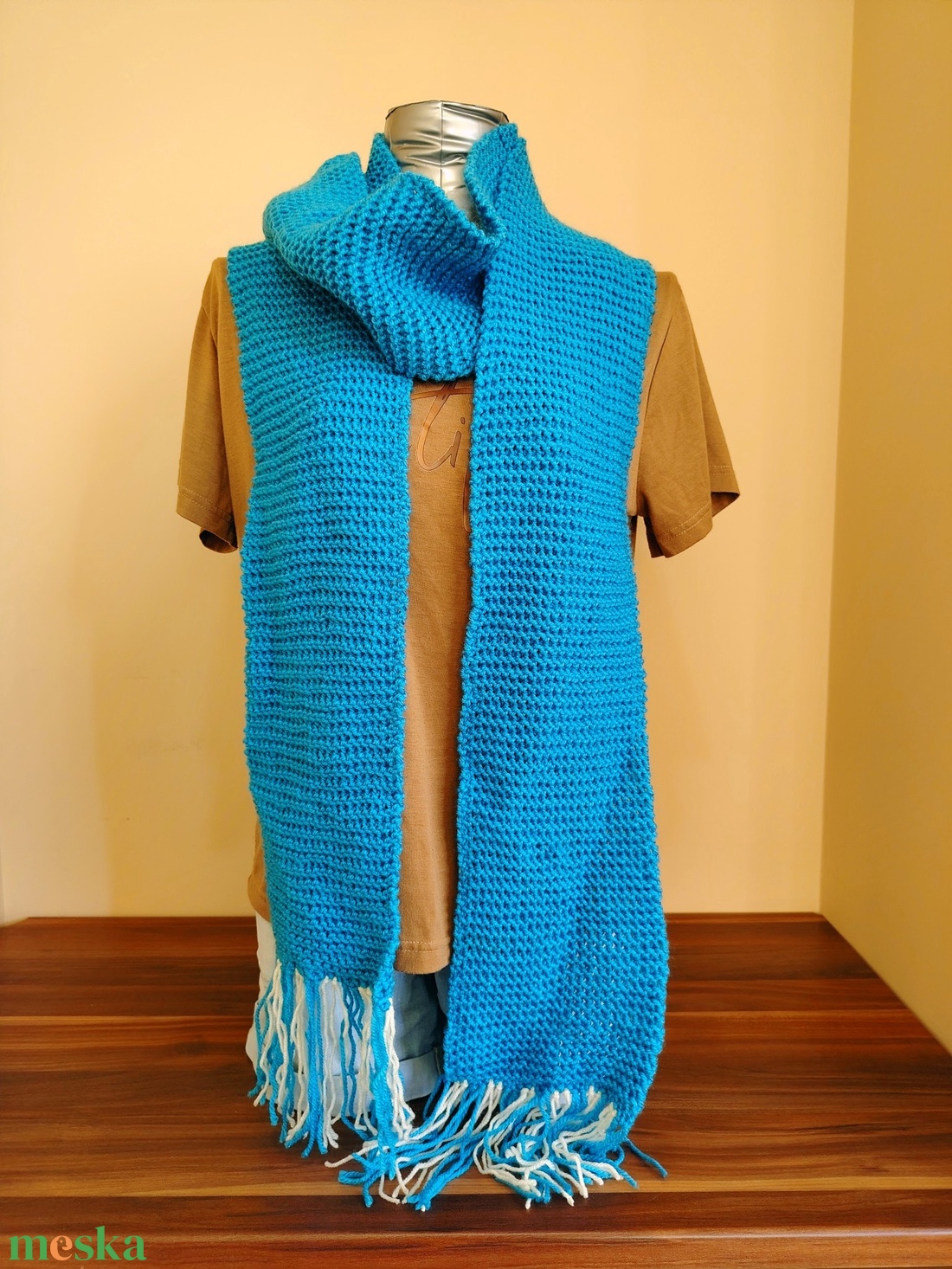 Tengermélyi varázs sál (38) - ruha & divat - sál, sapka, kendő - sál - Meska.hu