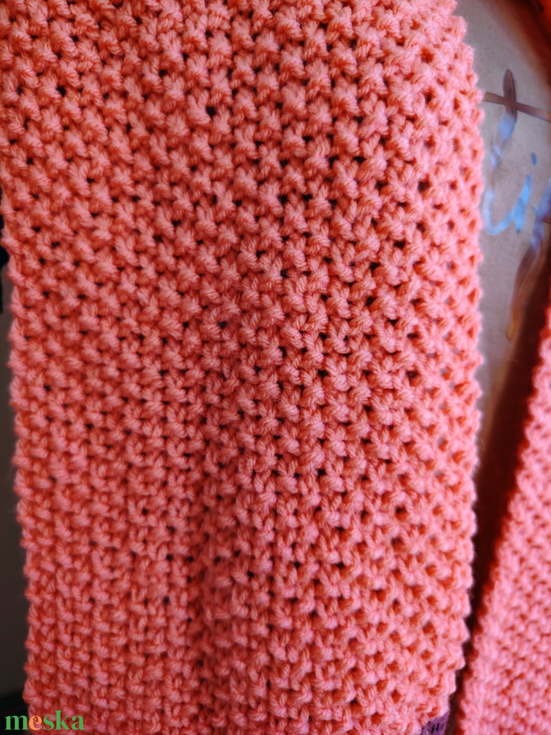 Barackvirág sál (41) - ruha & divat - sál, sapka, kendő - sál - Meska.hu