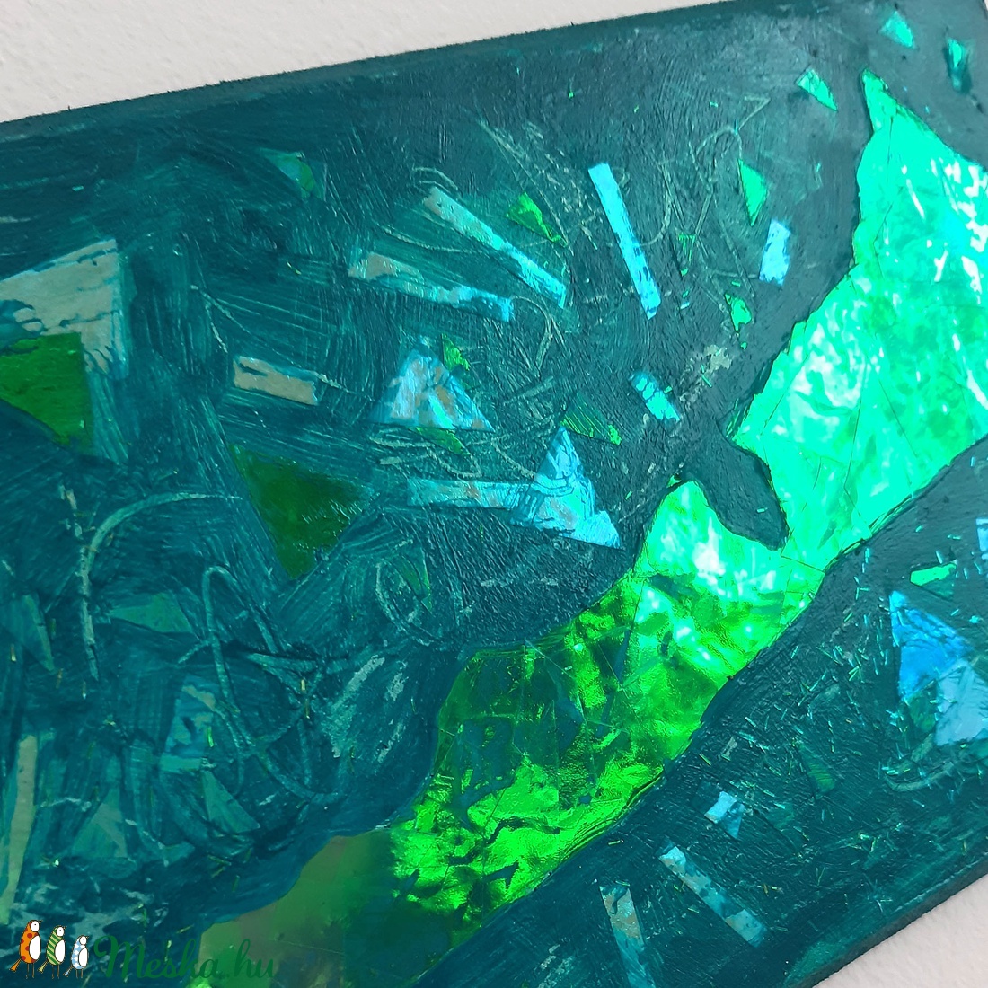 Balaton festmény / 28 x 14 cm / hologramos, művészi / mozaikos, mélyzöld, türkíz, - művészet - festmény - festmény vegyes technika - Meska.hu Balaton festmény / 28 x 14 cm / hologramos, művészi / mozaikos, mélyzöld, türkíz, - művészet - festmény - festmény vegyes technika - Meska.hu