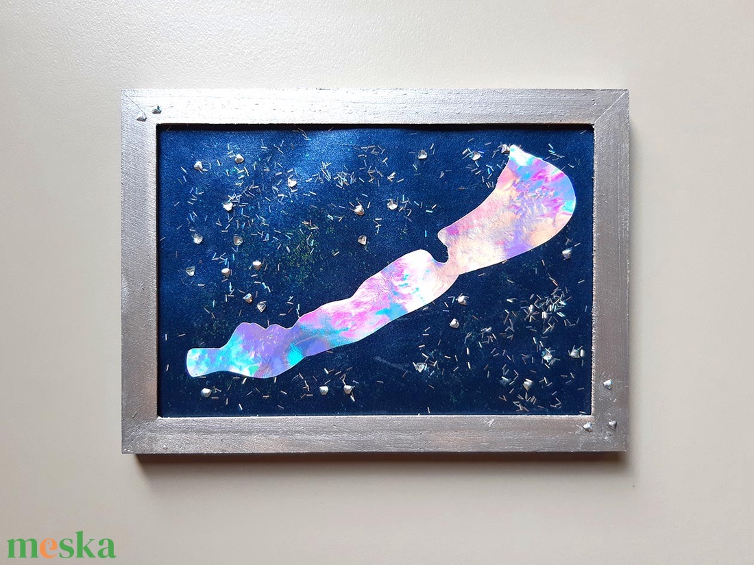 Galaxis Balaton / 16 x 12 cm - művészet - festmény - festmény vegyes technika - Meska.hu Galaxis Balaton / 16 x 12 cm - művészet - festmény - festmény vegyes technika - Meska.hu
