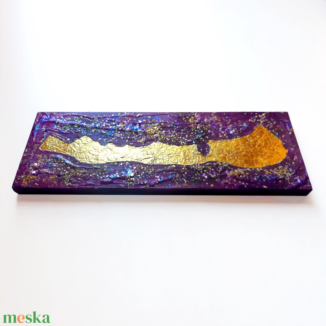 Balatoni fesztivál / 28 x 10 cm / egyedi, csillogó, arany, lila, bohém, tarka - művészet - festmény - festmény vegyes technika - Meska.hu Balatoni fesztivál / 28 x 10 cm / egyedi, csillogó, arany, lila, bohém, tarka - művészet - festmény - festmény vegyes technika - Meska.hu