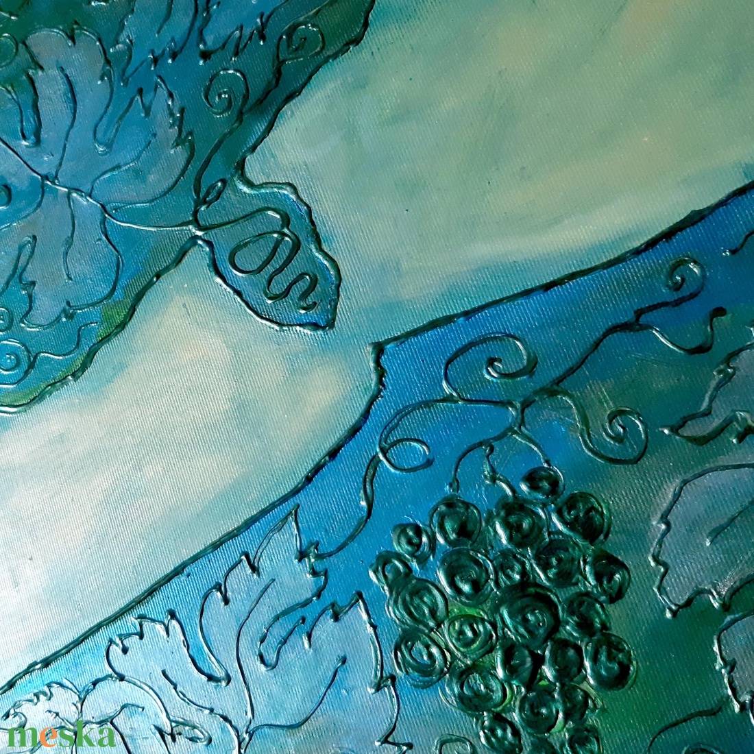 Balatoni Borok festmény - 100x40cm / borvidék, balaton, szőlős, kéktúra, egyedi alkotás - művészet - festmény - festmény vegyes technika - Meska.hu Balatoni Borok festmény - 100x40cm / borvidék, balaton, szőlős, kéktúra, egyedi alkotás - művészet - festmény - festmény vegyes technika - Meska.hu