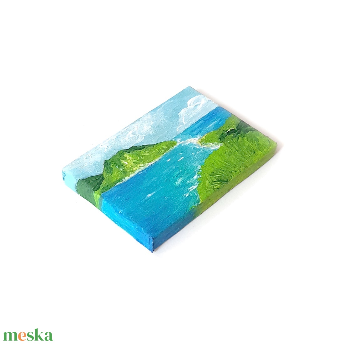 Dominika sziget mini festmény / 8 x 5 cm - művészet - festmény - festmény vegyes technika - Meska.hu Dominika sziget mini festmény / 8 x 5 cm - művészet - festmény - festmény vegyes technika - Meska.hu