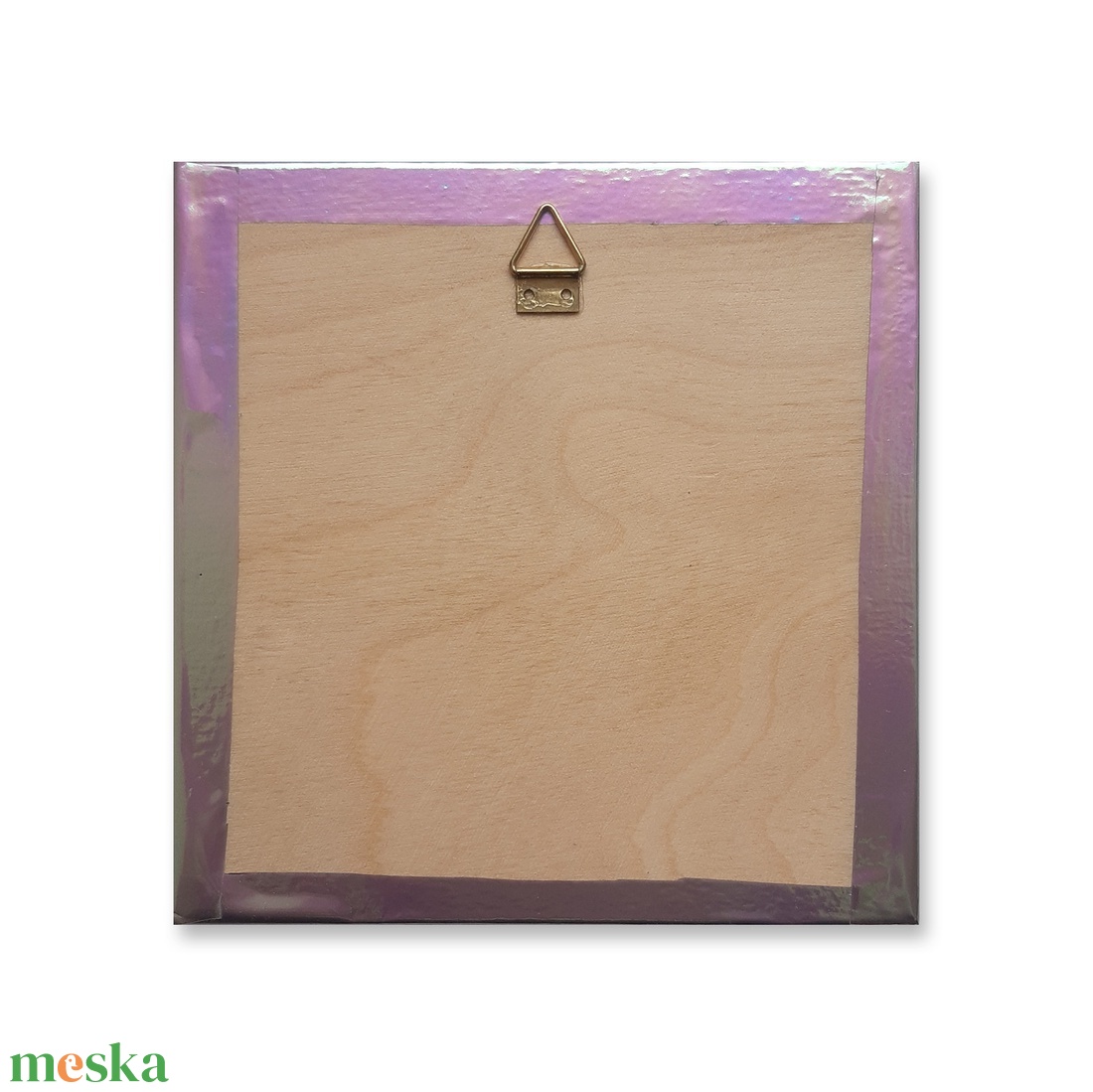 Budapest kerületek 12x12cm festmény / falemezen, csillogo, hologram, dekoráció, kép - művészet - festmény - festmény vegyes technika - Meska.hu