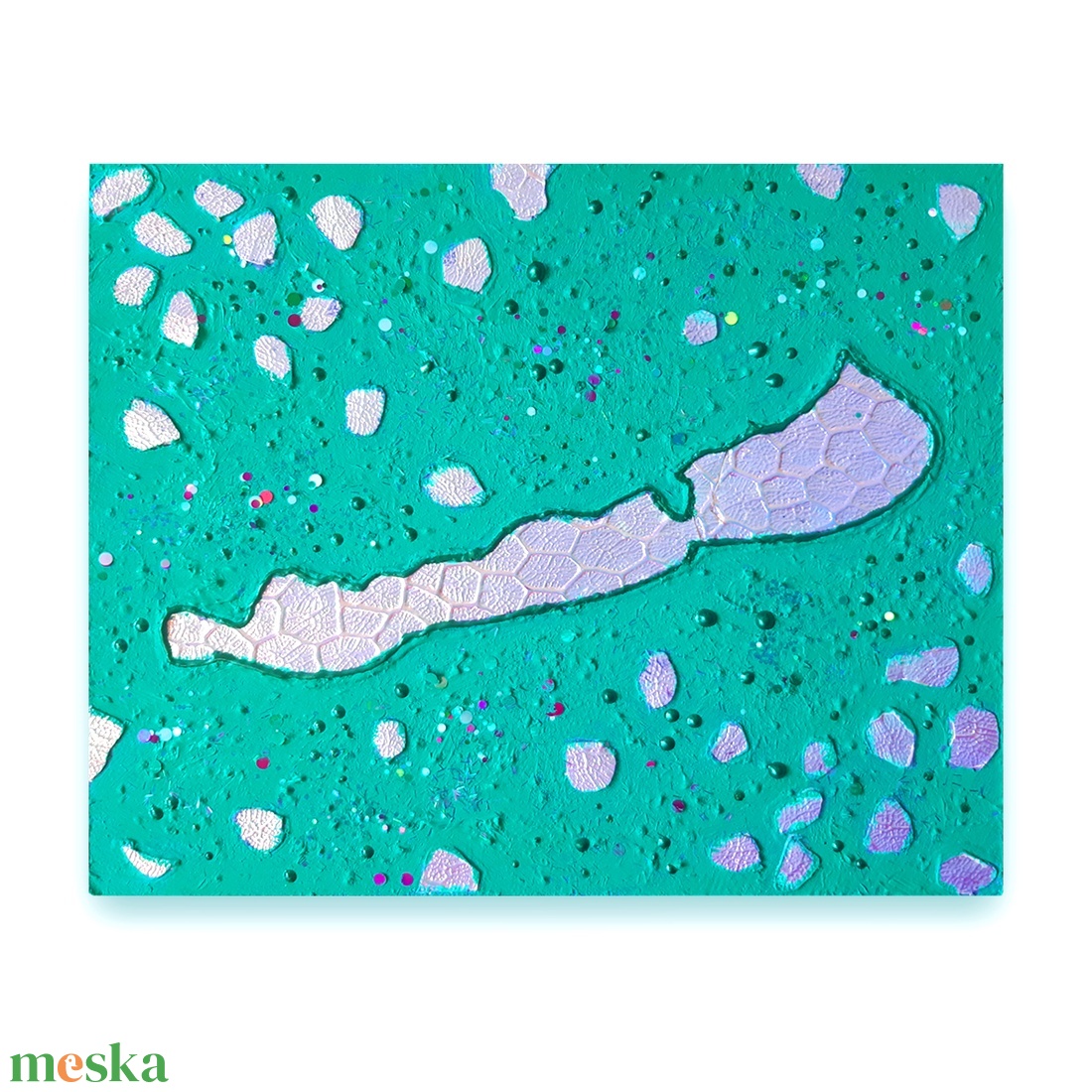 Hologramos Balaton 21x17 cm farost lemezen - türkiz háttér - otthon & életmód - dekoráció - fali és függő dekoráció - falra akasztható dekor - Meska.hu Hologramos Balaton 21x17 cm farost lemezen - türkiz háttér - otthon & életmód - dekoráció - fali és függő dekoráció - falra akasztható dekor - Meska.hu