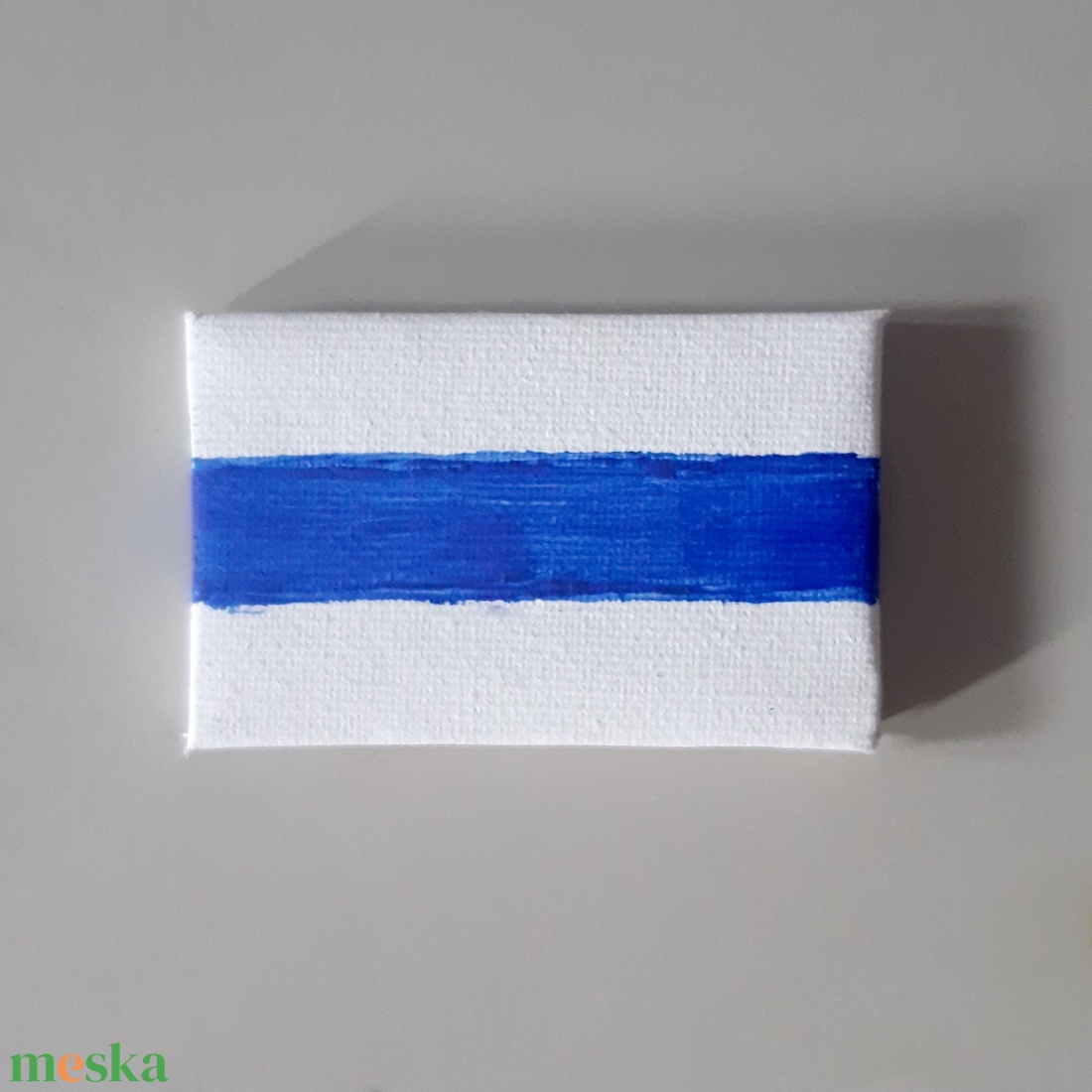 8x5cm KÉK JEL - kéktúra jelzés mini vászonra hűtőmágnes vagy dekoráció kép kéktúrázónak - otthon & életmód - dekoráció - dísztárgy - Meska.hu 8x5cm KÉK JEL - kéktúra jelzés mini vászonra hűtőmágnes vagy dekoráció kép kéktúrázónak - otthon & életmód - dekoráció - dísztárgy - Meska.hu