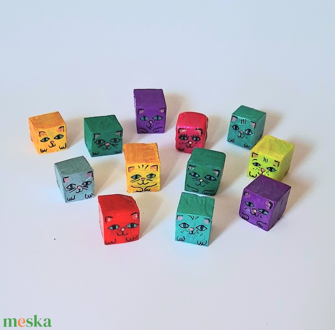 12db hipercuki mini cicusok 1cm kocka cukiságok - játék & sport - táblajáték és kártyajáték - társasjátékok - Meska.hu 12db hipercuki mini cicusok 1cm kocka cukiságok - játék & sport - táblajáték és kártyajáték - társasjátékok - Meska.hu