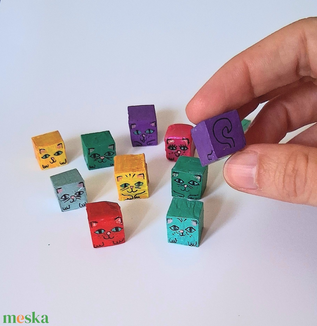 12db hipercuki mini cicusok 1cm kocka cukiságok - játék & sport - táblajáték és kártyajáték - társasjátékok - Meska.hu 12db hipercuki mini cicusok 1cm kocka cukiságok - játék & sport - táblajáték és kártyajáték - társasjátékok - Meska.hu